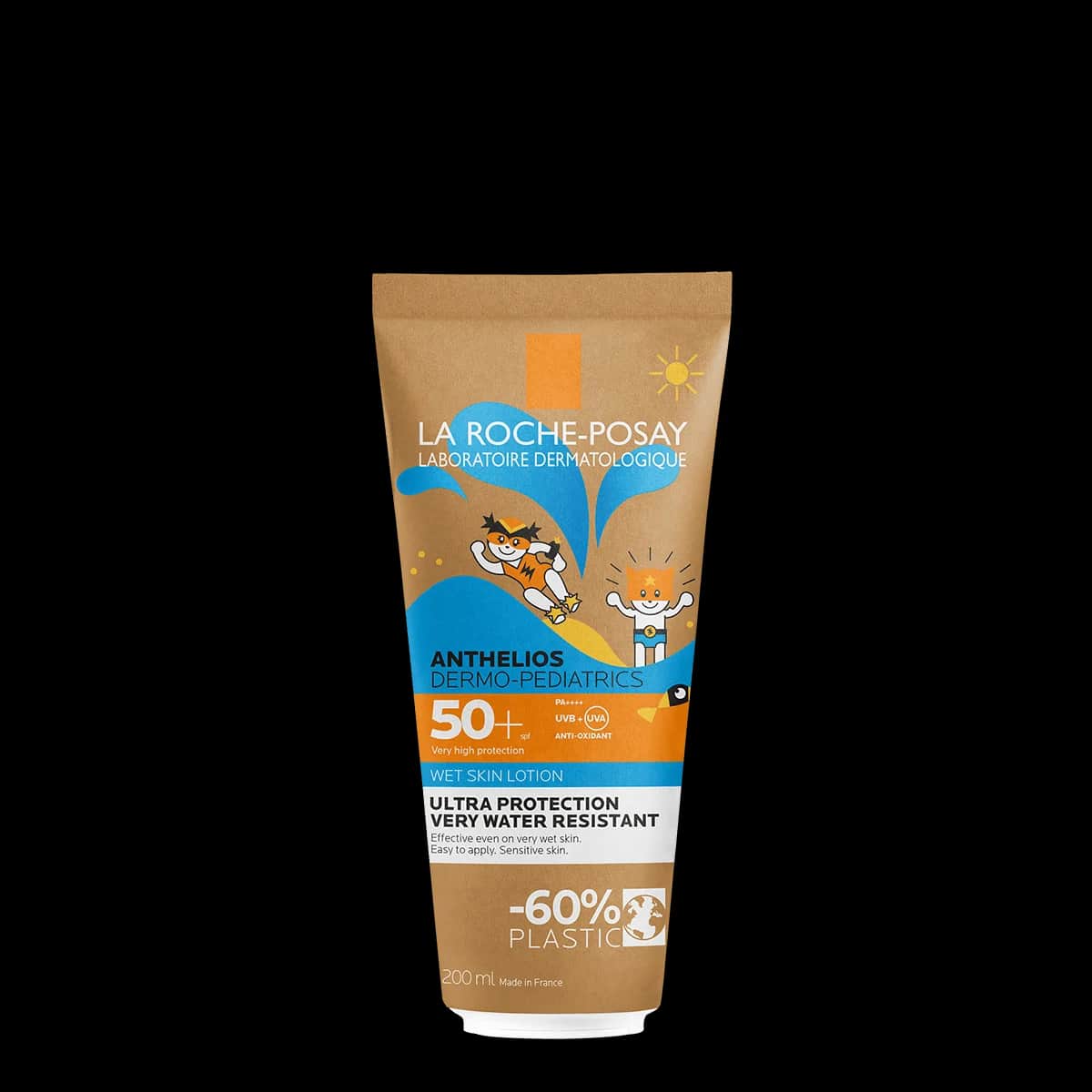 La Roche-Posay Anthelios Dermo-Pediatrics Loción Wet Skin SPF50+ 200ml
